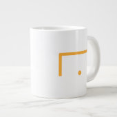 Goal Jumbo Coffee Tasse (Vorderseite Rechts)