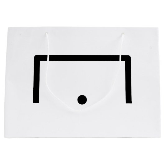 Goal Large Gift Bag Große Geschenktüte (Vorderseite)