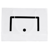 Goal Large Gift Bag Große Geschenktüte (Rückseite)