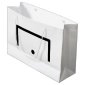 Goal Large Gift Bag Große Geschenktüte (Vorderseite Schrägansicht)