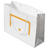 Goal Large Gift Bag Große Geschenktüte (Rückseite Schrägansicht)