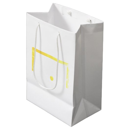 Goal Medium Gift Bag Mittlere Geschenktüte (Vorderseite Schrägansicht)