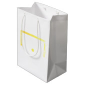 Goal Medium Gift Bag Mittlere Geschenktüte (Rückseite Schrägansicht)