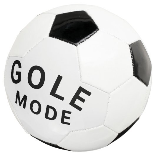Goal Mode Text Soccer Ball for Training and Play G (Dreiviertel)