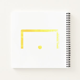 Goal-Notebook Notizblock
