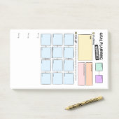 Goal planning for ADHD Post-It Notes Klebezettel (Auf Schreibtisch)