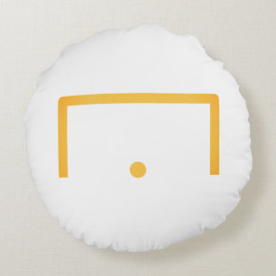 Goal Round Pillow Rundes Kissen