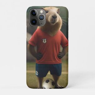 "Goal-Scoring Capybara: Der ultimative Fußballstar Case-Mate iPhone Hülle