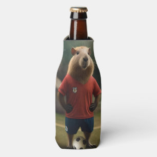 "Goal-Scoring Capybara: Der ultimative Fußballstar Flaschenkühler