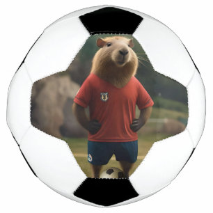 "Goal-Scoring Capybara: Der ultimative Fußballstar Fußball