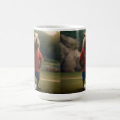 "Goal-Scoring Capybara: Der ultimative Fußballstar Kaffeetasse (Mittel)