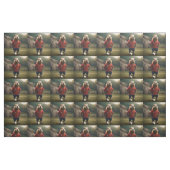 "Goal-Scoring Capybara: Der ultimative Fußballstar Stoff (Fat Quarter (45,7 x 55,9 cm))