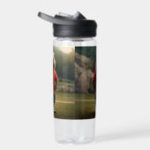 "Goal-Scoring Capybara: Der ultimative Fußballstar Trinkflasche (Rechts)