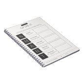 Goal Setting Notebook Notizblock (Rechte Seite)