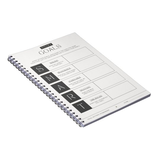 Goal Setting Notebook Notizblock (Rechte Seite)