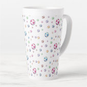 Goal Soccer Muster Milchtasse (Rechte Ecke)