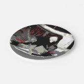 Goal Stopper - Eishockey Goalie Pappteller (Schrägansicht)