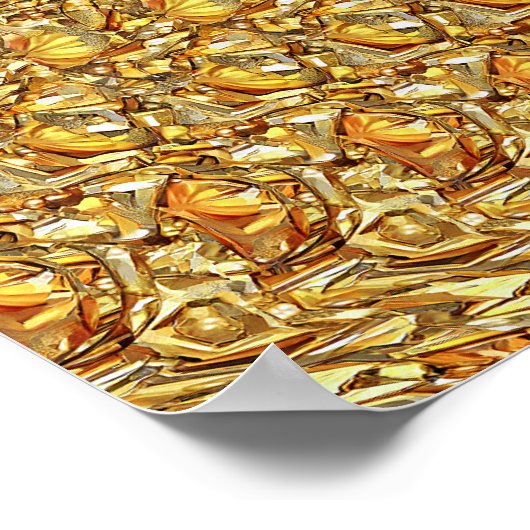 Goalden - Versteckter 3D-Druck Poster (Ecke)