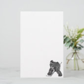 Goalie Briefpapier (Stehend Vorderseite)