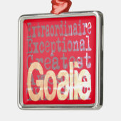 Goalie Extraordinaire Ornament Aus Metall (Links)