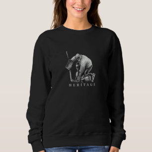 Goalie Heritage Ice Hockey Goaltender Pride Sweatshirt