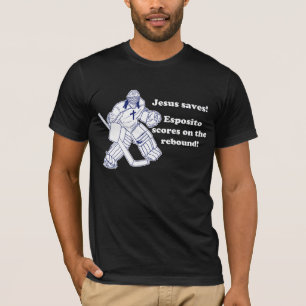 GOALIE JESUS RETTET T - Shirt
