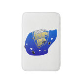 Goalie Mask Badematte (Vorderseite Vertikal)