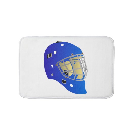 Goalie Mask Badematte (Vorderseite)