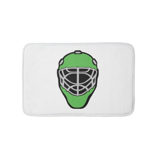 Goalie Mask Badematte (Vorderseite)