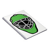 Goalie Mask Notizblock (Rechte Seite)