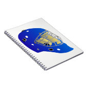 Goalie Mask Notizblock (Rechte Seite)