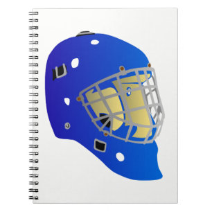 Goalie Mask Notizblock
