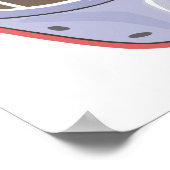 Goalie Mask Poster (Ecke)