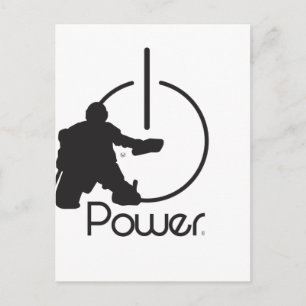 Goalie Postkarte