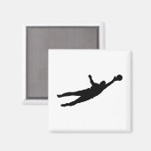 Goalie Rett Magnet (Vorderseite/Rückseite)