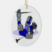 Goalie retten keramik ornament (Rechts)