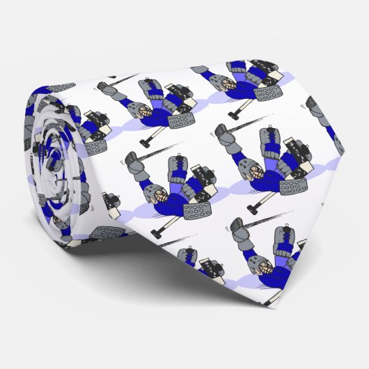 Goalie retten krawatte (Gerollt)