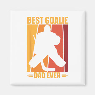 Goalie Vater Eishockey Eishockey Eishockey Hockey Magnet