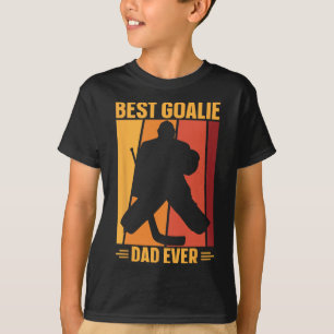 Goalie Vater Eishockey Eishockey Eishockey Hockey T-Shirt