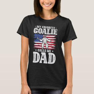 Goalie Vater Field Hockey Vater eines Field Hockey T-Shirt