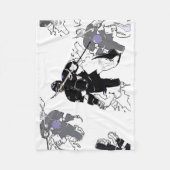 Goalies Rock! Hockey Player Fleece Blanket (Vorderseite)