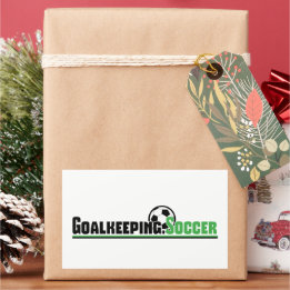 Goalkeeping.Soccer-Aufkleber Rechteckiger Aufkleber