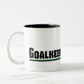 Goalkeeping.Soccer Coffee Tasse (Links)
