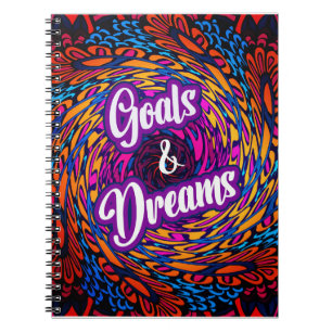 Goals & Dreams-Notebook - Self Care Journal Notizblock
