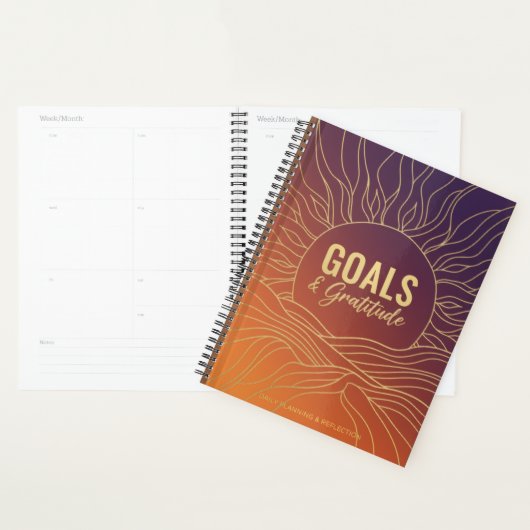 Goals & Gratitude Planner Planer (Anzeige)