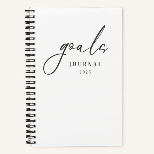 Goals Journal 2025 Notizblock (Vorderseite)