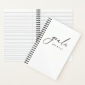 Goals Journal Notizblock (Innen)