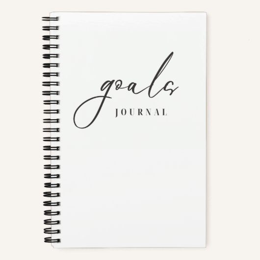 Goals Journal Notizblock (Vorderseite)