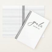 Goals Journal Notizblock (Innen)