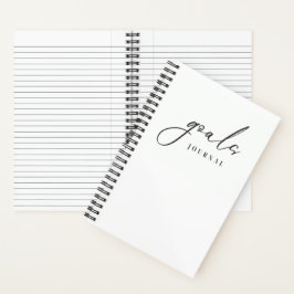 Goals Journal Notizblock